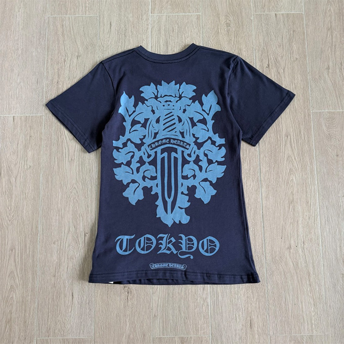 chrome hearts tokyo dagger graphic short sleeve t-shirt